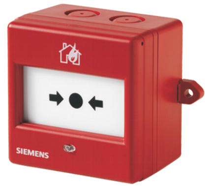 SIEMENS - FDM226-RP Puls.manuale con chiave reset