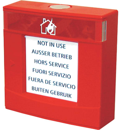SIEMENS - DMA1192-AA Custodia pulsante rossa