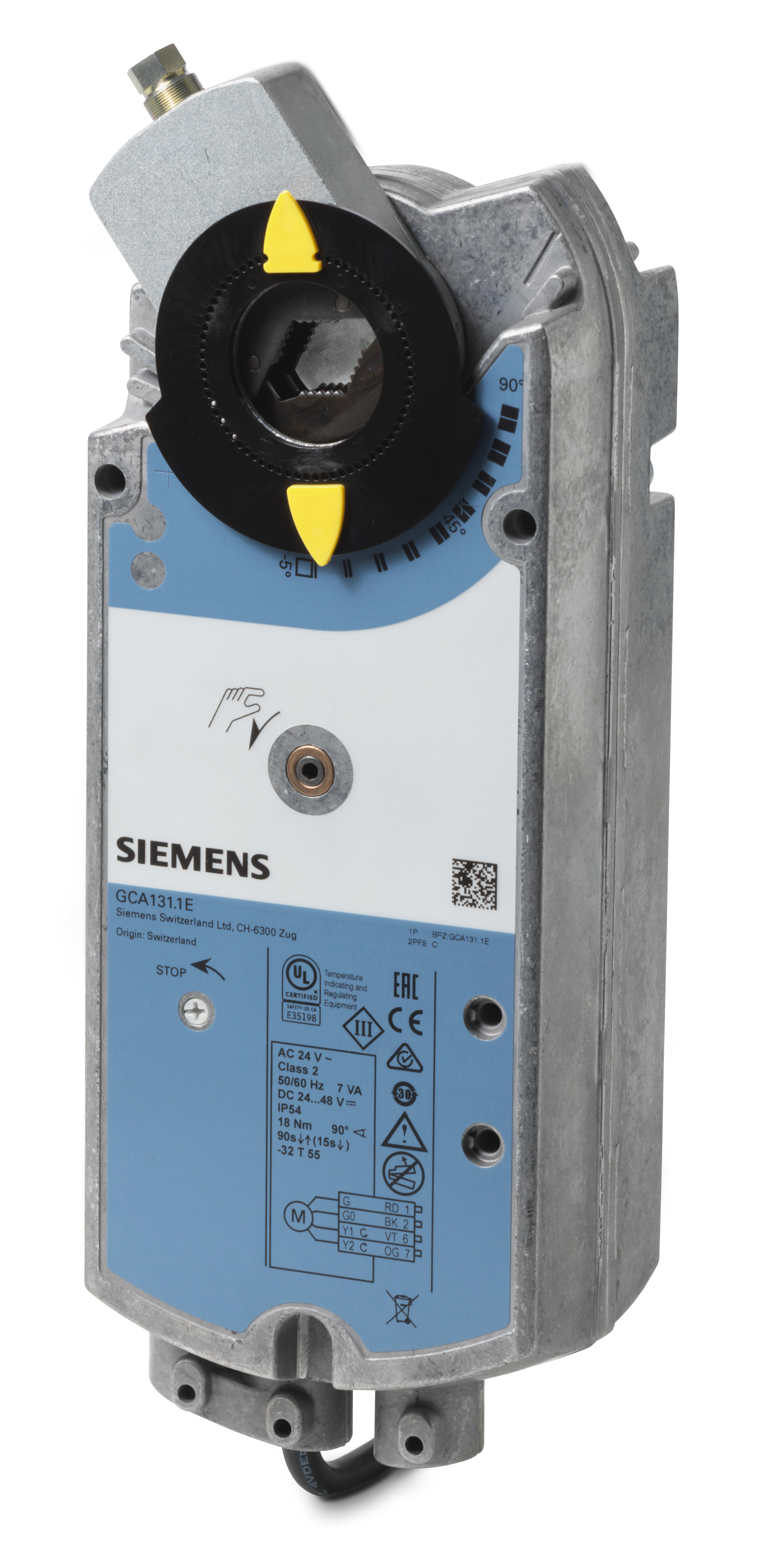 SIEMENS - SERVOCOMANDO SERRANDA ROTATIVO 3 PTI 24 V A