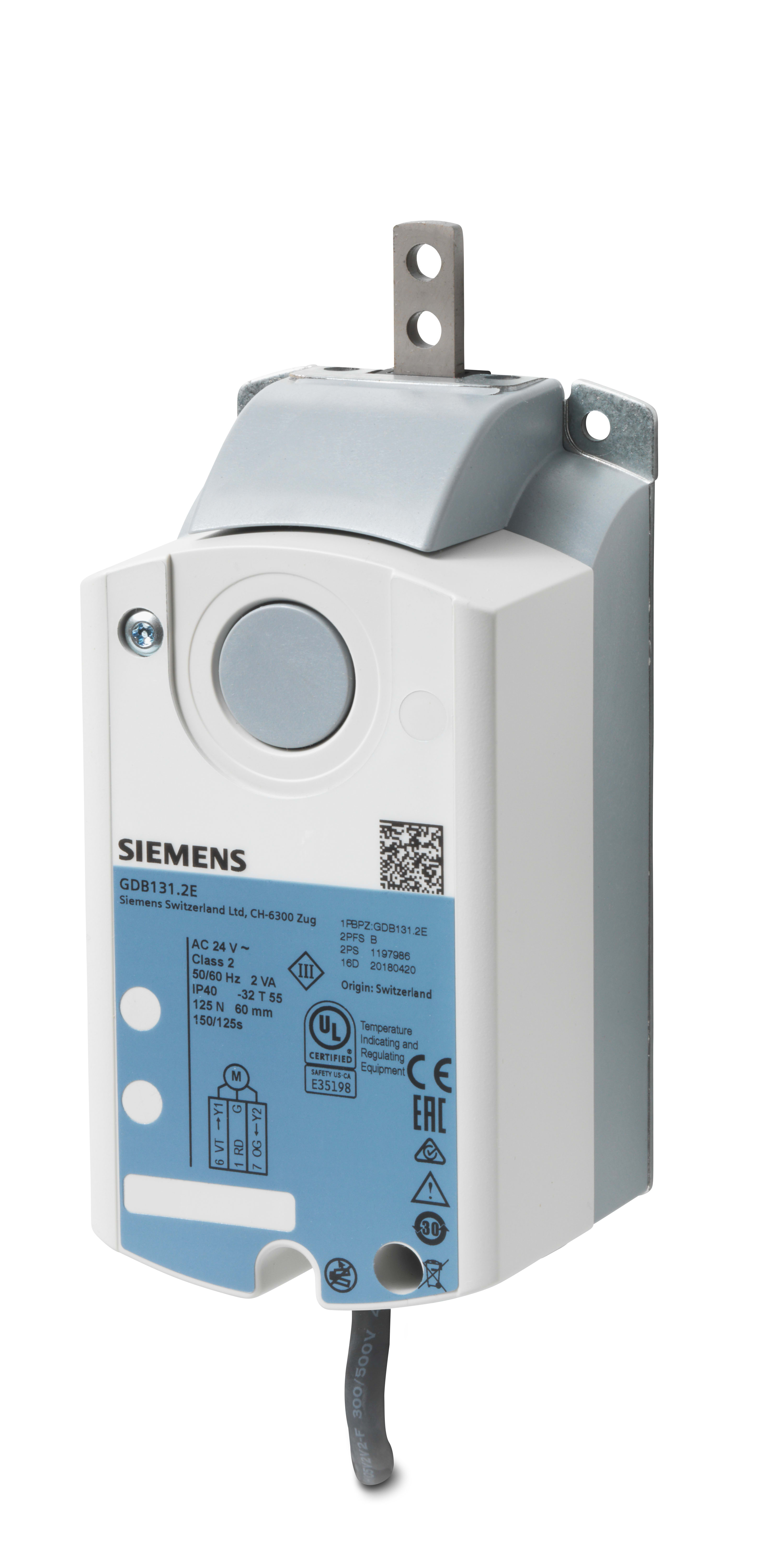 SIEMENS - Servocomando serranda lineare 3 pti 24 V ac