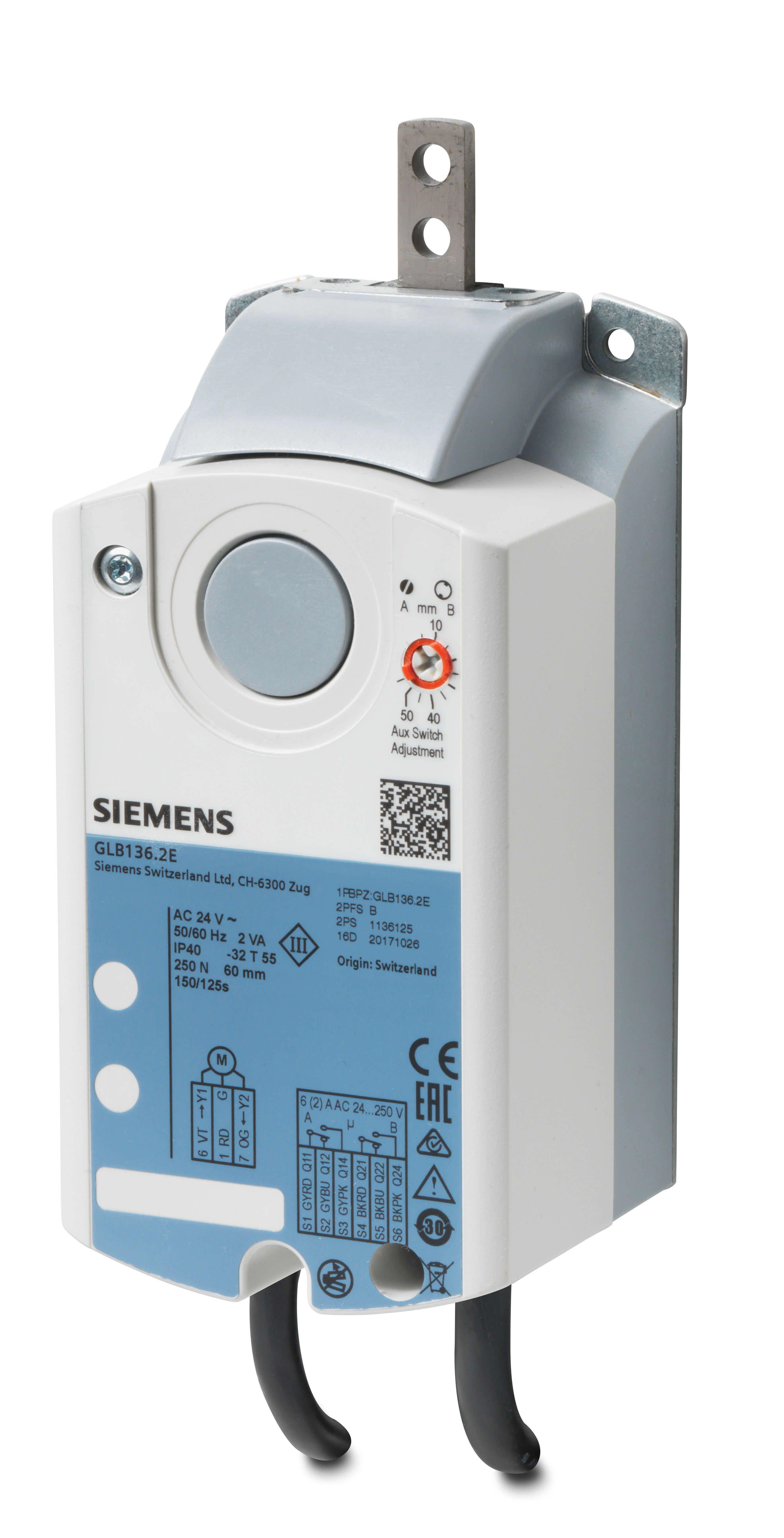 SIEMENS - Servocomando serranda lineare 3 pti 24 V ac