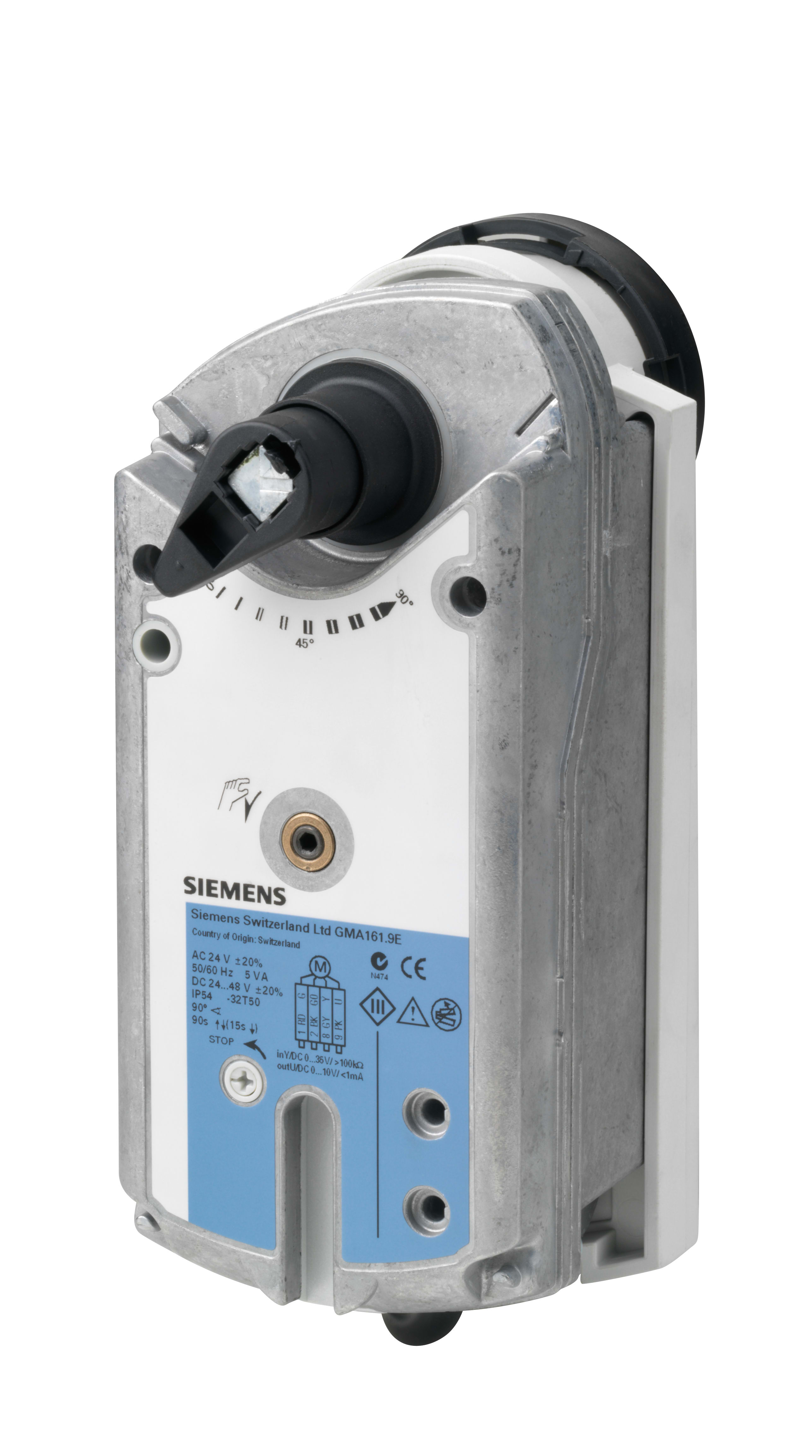 SIEMENS - GMA121.9E Serv.valv.sfera 7Nm 24V AC/DC