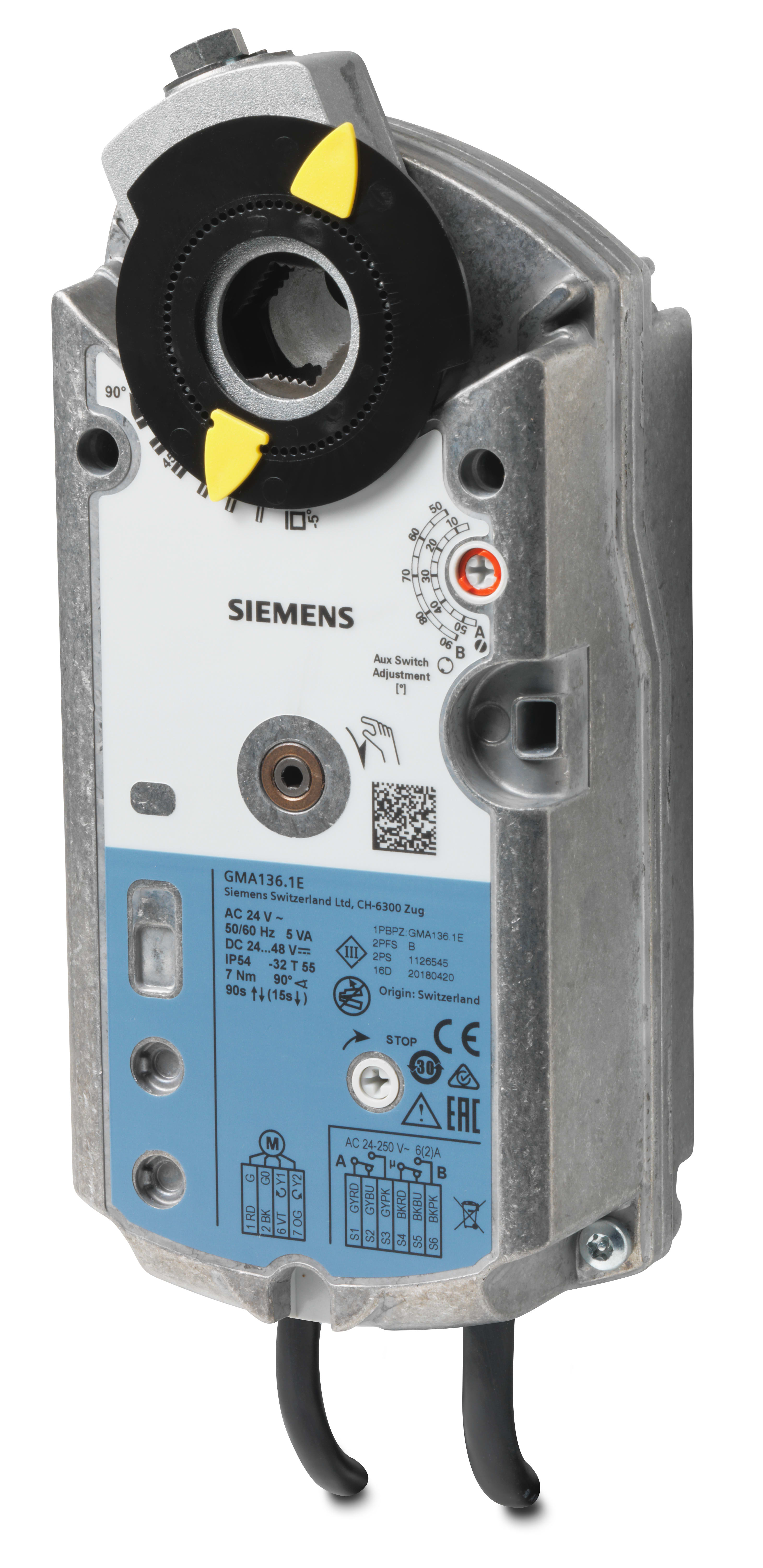 SIEMENS - SERVOCOMANDO SERRANDA ROTATIVO 3 PTI 24 V A