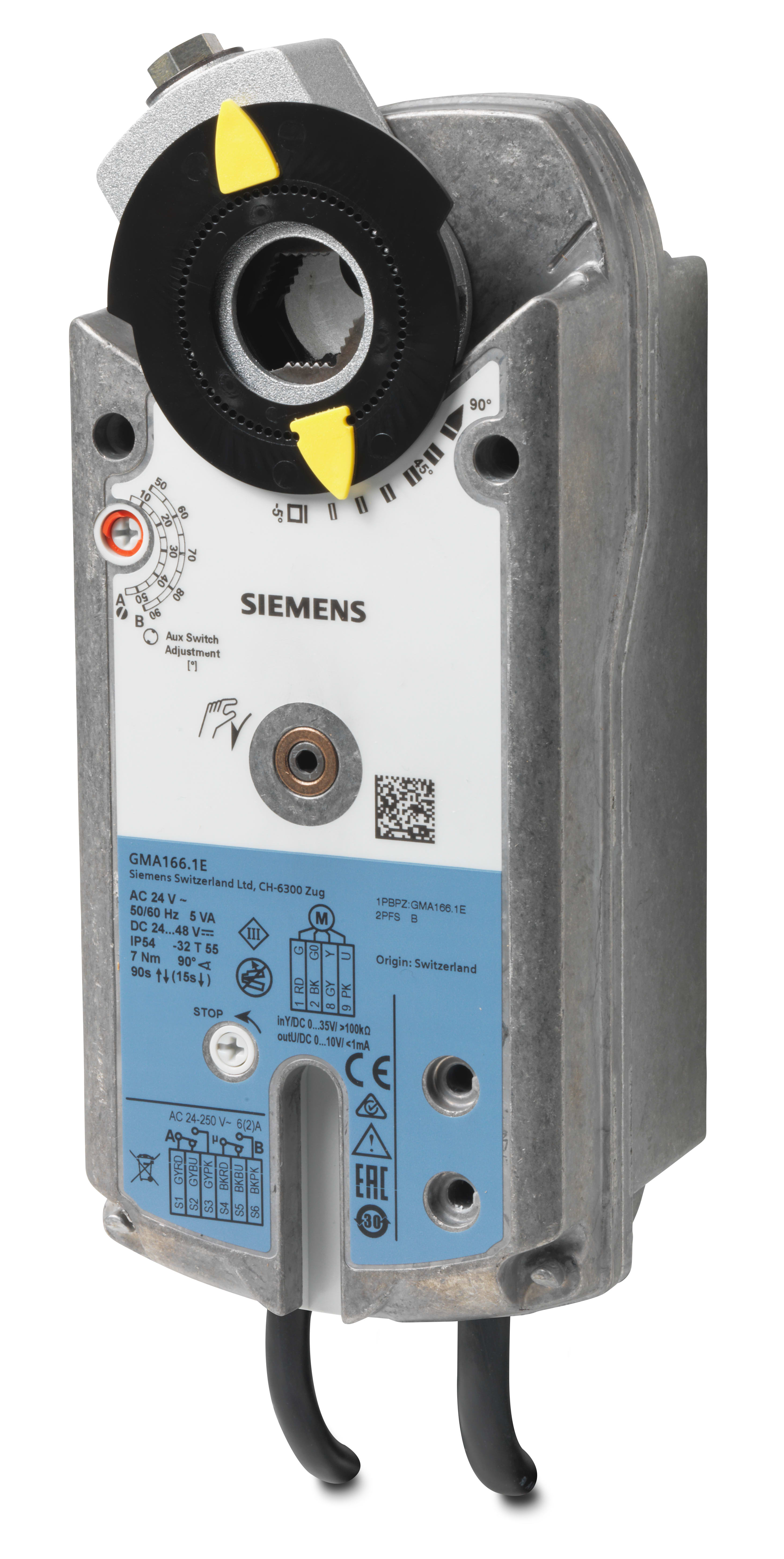 SIEMENS - SERVOCOMANDO SERRANDA ROTATIVO 0-10 V 24 V