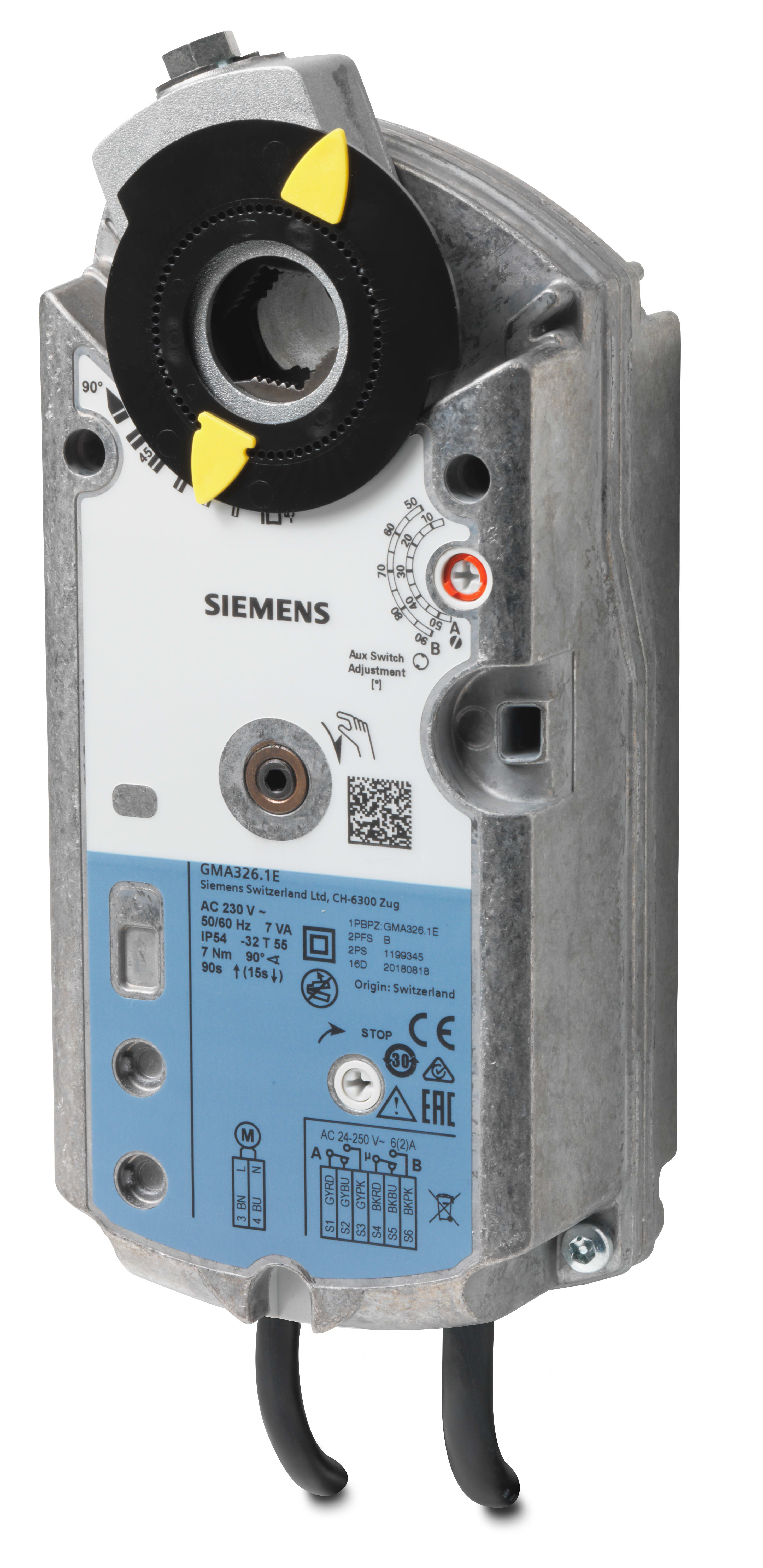 SIEMENS - SERVOCOMANDO SERRANDA ROTATIVO On/Off 230 V