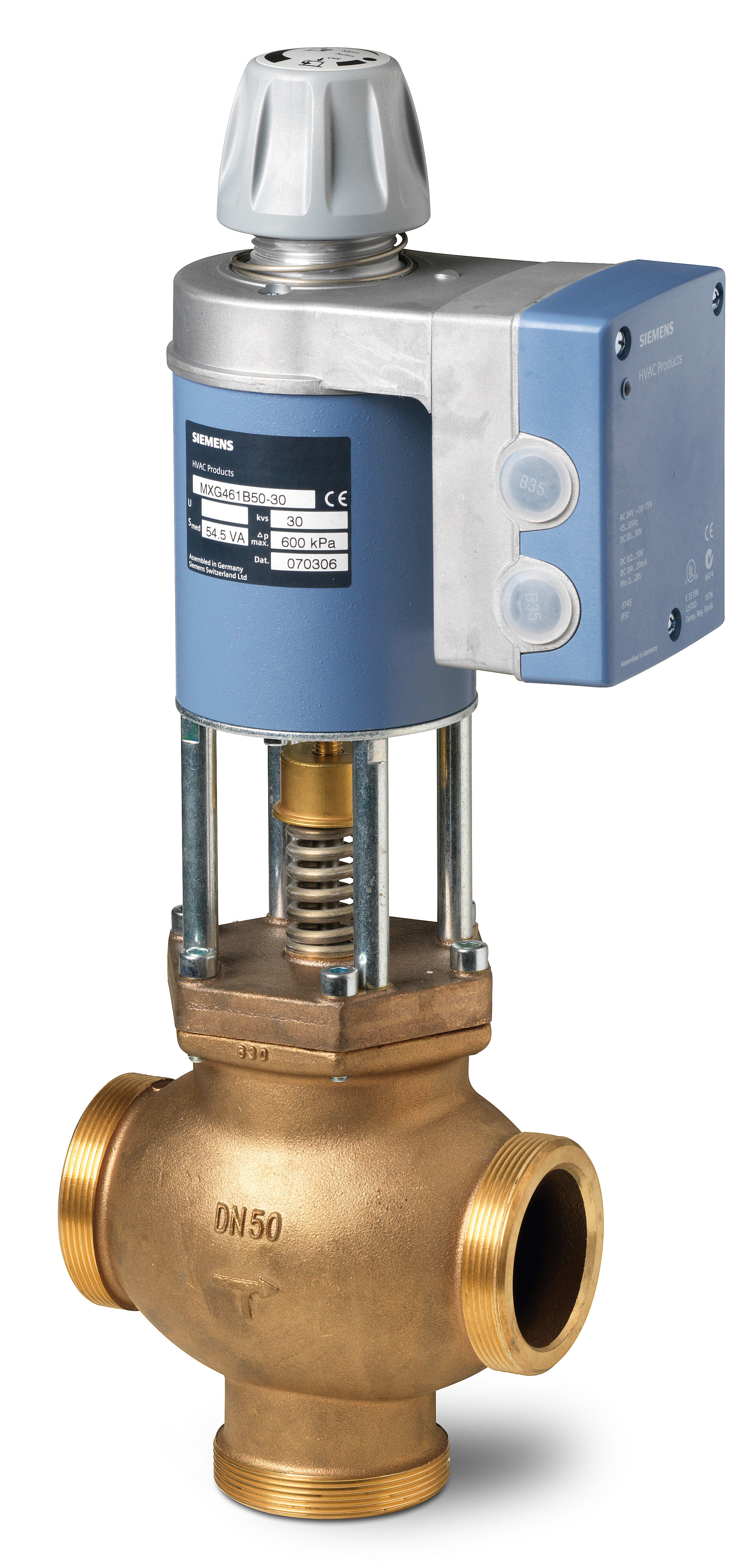 SIEMENS - Valvola magnetica 3 vie DN20 fil.