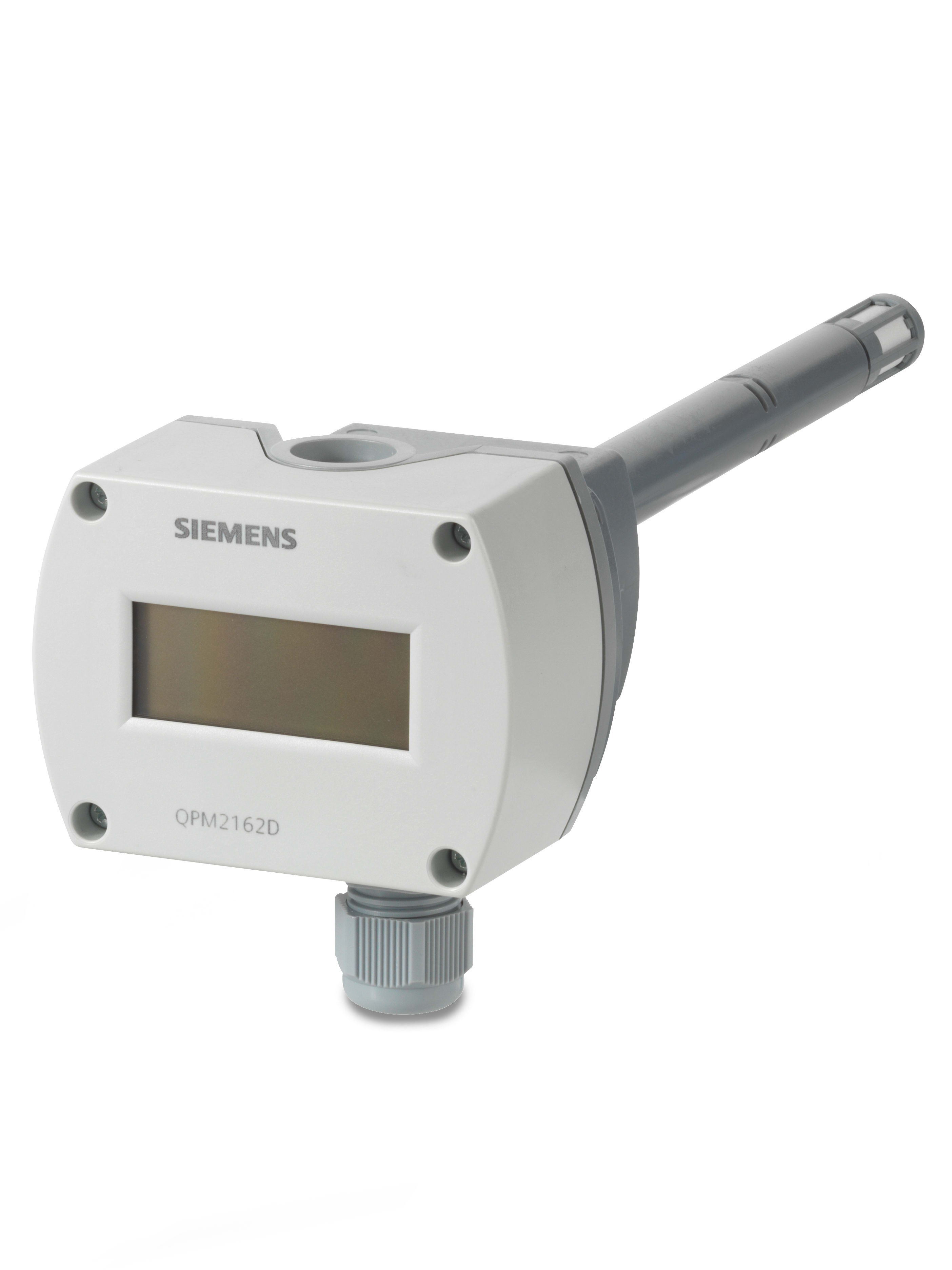 SIEMENS - Sonda CO2 e UR/T da canale con display