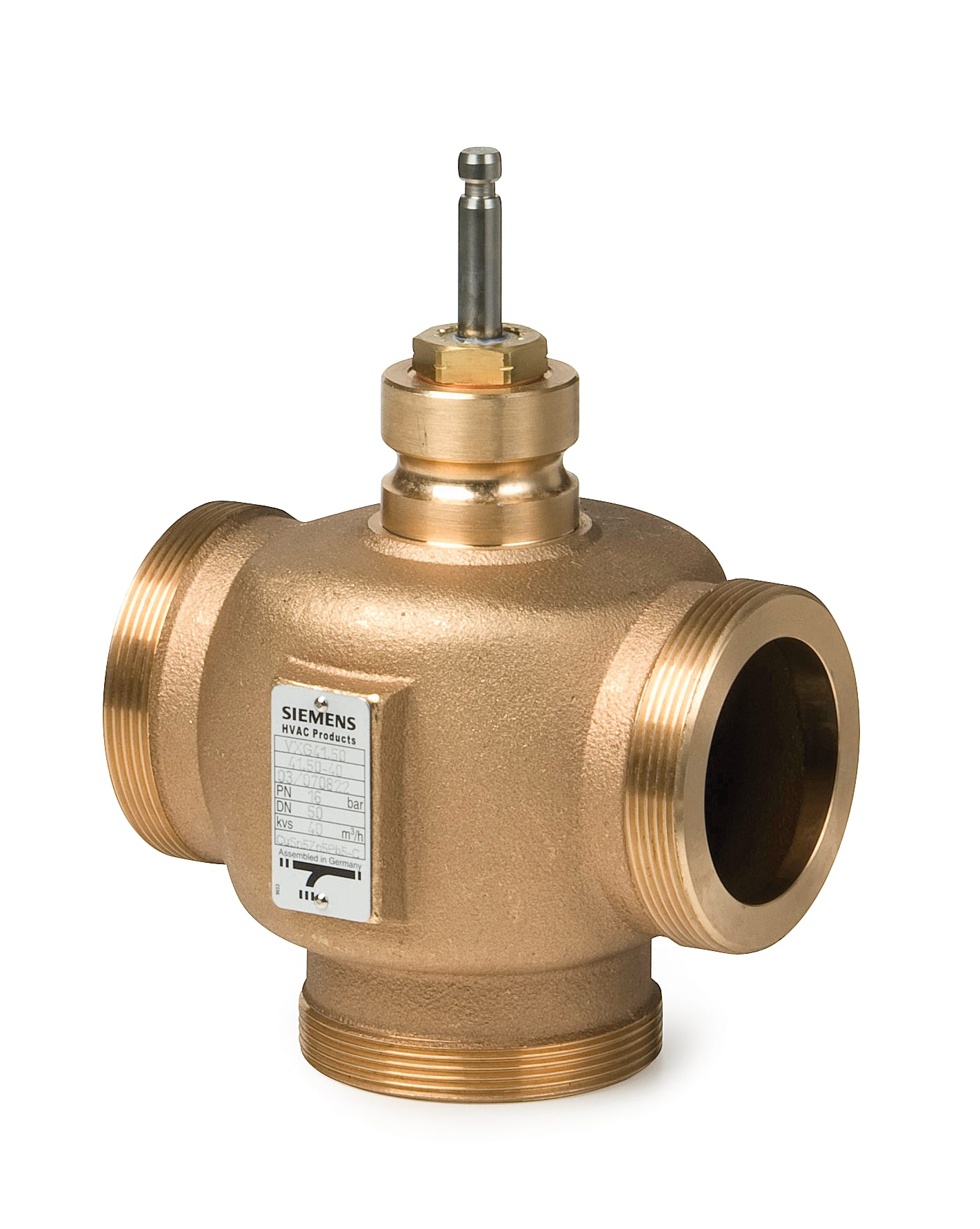 SIEMENS - VALVOLA 3 VIE SEDE/OTTURATORE DN50 PN16 FIL