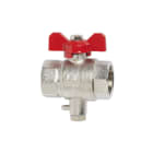 SIEMENS - Valvola sfera Rp3/4 con portasonda M10x1
