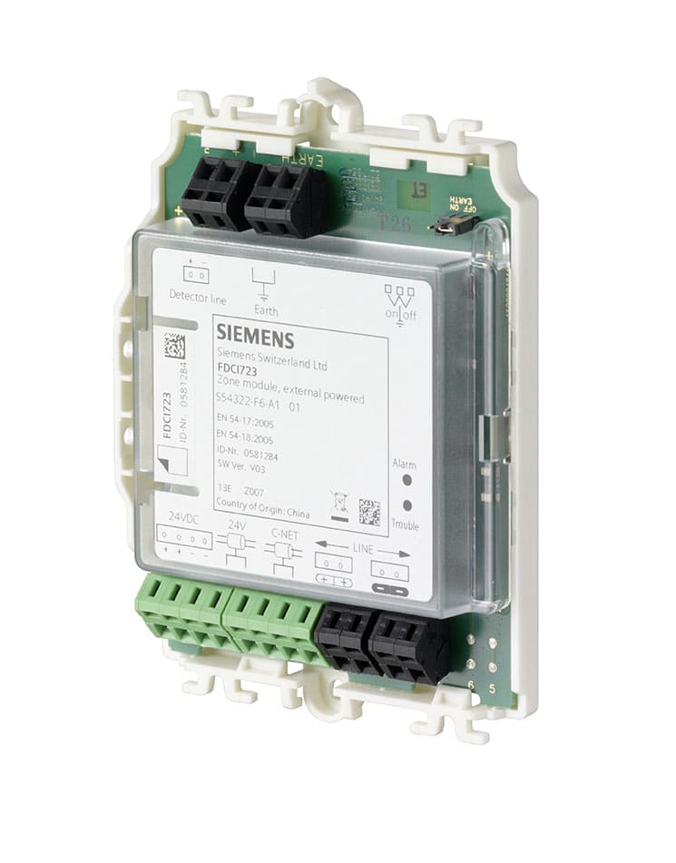 SIEMENS - FDCI723 Modulo di Zona n1 Canale ing.