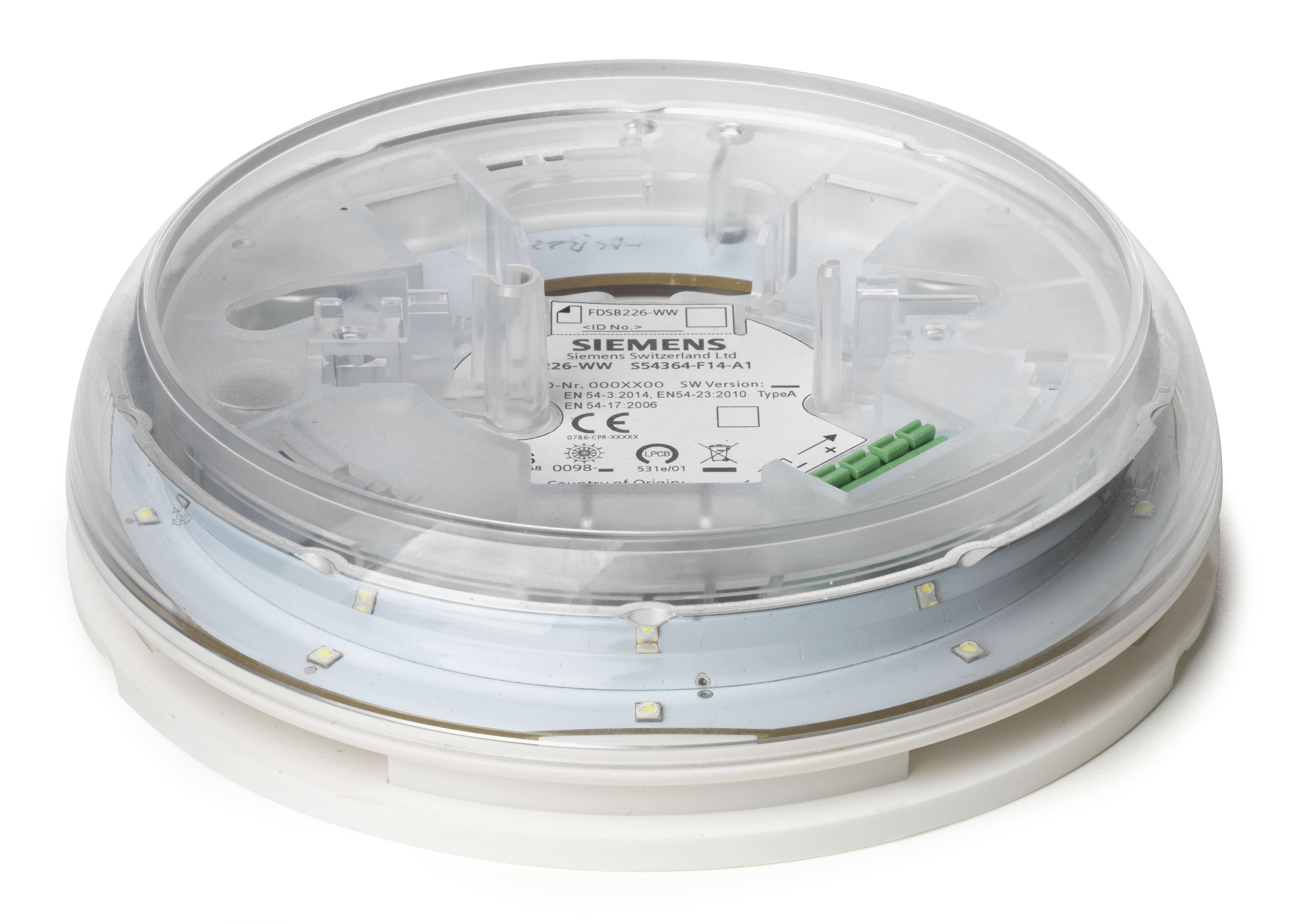 SIEMENS - FDSB226-WR Interbase ottico/acustica R