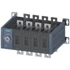 SIEMENS - SENTRON, commutatore di rete 3KC, con comando manuale, MTSE, grandezza costruttiva: 3, a 4 poli, Iu: 315 A