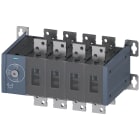 SIEMENS - SENTRON, commutatore di rete 3KC, con comando manuale, MTSE, grandezza costruttiva: 5, a 4 poli, Iu: 1250 3KC04520RE000AA0