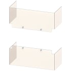 SIEMENS - Accessori per 3KC4, 3KC8, piastra di protezione morsetti per lato superiore e lato inferiore, per a 3 poli 3KC98275