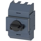 SIEMENS - Sezionatore sottocarico 16 A, grand. costr. 01, a 3 poli, comando frontale centrale, apparecchio completo