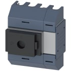 SIEMENS - Sezionatore sottocarico 32 A, grand. costr. 01, a 4 poli, comando frontale centrale, apparecchio di base 3KD02402KG203