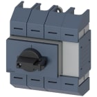 SIEMENS - Sezionatore sottocarico 63 A, grand. costr. 02, a 4 poli, comando frontale centrale, apparecchio completo 3KD03422LG203