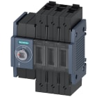 SIEMENS - Sezionatore sottocarico 32 A, grand. costr. 1, a 3 poli, comando frontale a sinistra, apparecchio di base 3KD22302ME100