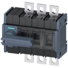 SIEMENS - Sezionatore sottocarico 80 A, grand. costr. 2, a 3 poli, comando frontale a sinistra, apparecchio completo