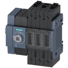 SIEMENS - Sezionatore sottocarico 80 A, grand. costr. 1, a 3 poli, comando laterale a sinistra, apparecchio di base