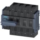 SIEMENS - Sezionatore sottocarico 80 A, grand. costr. 2, a 4 poli, comando frontale a sinistra, apparecchio completo