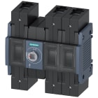 SIEMENS - Sezionatore sottocarico 100 A, grand. costr. 2, a 3 poli, comando frontale centrale, apparecchio di base