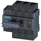 SIEMENS - Sezionatore sottocarico 100 A, grand. costr. 2, a 3 poli, comando frontale a sinistra, apparecchio completo