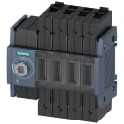 SIEMENS - Sezionatore sottocarico 100 A, grand. costr. 1, a 4 poli, comando frontale a sinistra, apparecchio di base