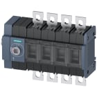 SIEMENS - Sezionatore sottocarico 125 A grand. costr. 2, a 4 poli, comando laterale a sinistra, apparecchio di base