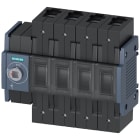 SIEMENS - Sezionatore sottocarico 160 A grand. costr. 2, a 4 poli, comando frontale a sinistra, apparecchio di base