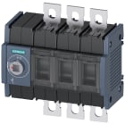 SIEMENS - Sezionatore sottocarico 200 A grand. costr. 2, a 3 poli, comando frontale a sinistra, apparecchio di base