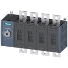 SIEMENS - Sezionatore sottocarico 200 A grand. costr. 3, a 4 poli, comando frontale a sinistra, apparecchio di base 3KD36400PE100