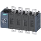 SIEMENS - Sezionatore sottocarico 315 A grand. costr. 3, a 4 poli, comando laterale a sinistra, apparecchio di base