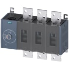 SIEMENS - Sezionatore sottocarico 1000 A, grand. costr. 5, a 3 poli, comando laterale a sinistra, apparecchio di base