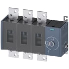 SIEMENS - Sezionatore sottocarico 1600 A, grand. costr. 5, a 3 poli, comando per parete laterale a destra, apparecchio di base