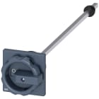 SIEMENS - Accessori per 3KD0 grand. costr. 01/02 comando rotativo bloccoporta, comando completo, grigio 3KD90015