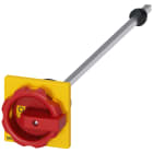 SIEMENS - Accessori per 3KD0 grand. costr. 01/02 comando rotativo bloccoporta, comando completo, rosso/giallo