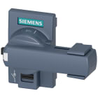 SIEMENS - Accessori per 3KD grand. costr. 1 comando diretto, grigio, esecuzione piatta lucchettabile