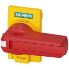 SIEMENS - Accessori per 3KD grand. costr. 1 comando diretto, rosso/giallo, versione standard lucchettabile 3KD91012