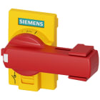 SIEMENS - Accessori per 3KD grand. costr. 1 comando diretto, rosso/giallo, esecuzione piatta lucchettabile 3KD91018