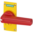 SIEMENS - Accessori per 3KD grand. costr. 3 comando diretto, rosso/giallo, versione standard lucchettabile 3KD93012