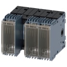 SIEMENS - sezionatore sottocarico con fusibile 63A, grandezza costruttiva 1, a 3 poli per fusibile NH grand. costr. 000 e 00 comando frontale al centro appar...