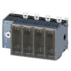 SIEMENS - Sezionatore sottocarico con fusibile 250 A, grand. costr. 3, a 4 poli per fusibile NH grand. 0