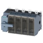 SIEMENS - Sezionatore sottocarico con fusibile 250 A, grand. costr. 3, a 4 poli per fusibile NH grand. 0