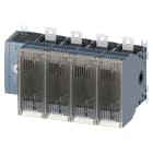 SIEMENS - Sezionatore sottocarico con fusibile 400 A, grand. costr. 4, a 4 poli per fusibile NH grand. 1