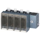SIEMENS - Sezionatore sottocarico con fusibile 400 A, grand. costr. 4, a 4 poli per fusibile NH grand. 1 3KF44404RF11