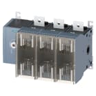 SIEMENS - sezionatore sottocarico con fusibile 630 A, grandezza costruttiva 5, a 3 poli per fusibile NH grand. costr. 3 e 2 comando frontale a sinistra appar...