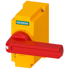 SIEMENS - Accessori per 3KF grandezza costruttiva 2, comando diretto, rosso/giallo, lucchettabile in posizione OFF 3KF92012AA00
