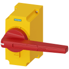 SIEMENS - Accessori per 3KF grandezza costruttiva 5, comando diretto, rosso/giallo, lucchettabile in posizione OFF
