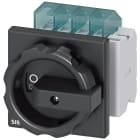 SIEMENS - SENTRON, sezionatore sottocarico 3LD, interruttore principale, a 4 poli, Iu: 16 A